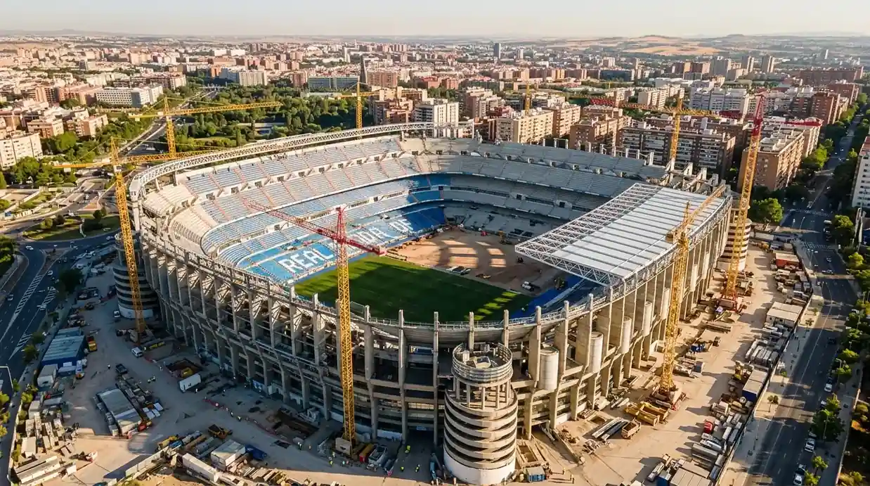 Panorámica económica de LaLiga con estadios y datos de facturación de los clubes españoles