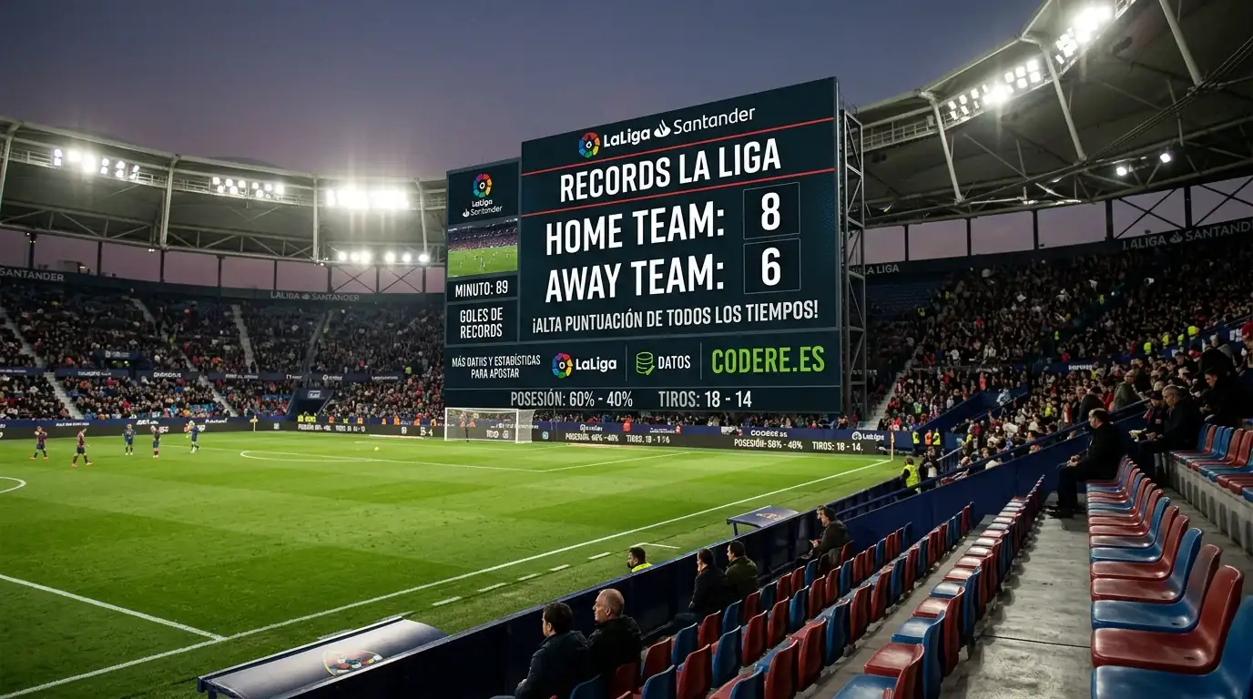 Récords históricos de LaLiga en puntos y goles como benchmarks para calibrar apuestas